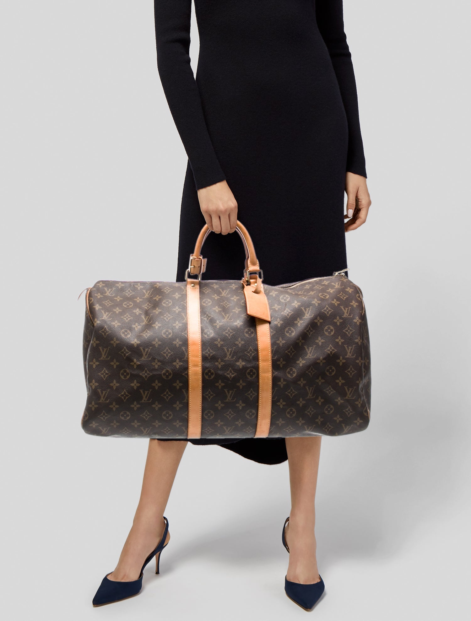 Louis Vuitton LV Monogram Keepall 55