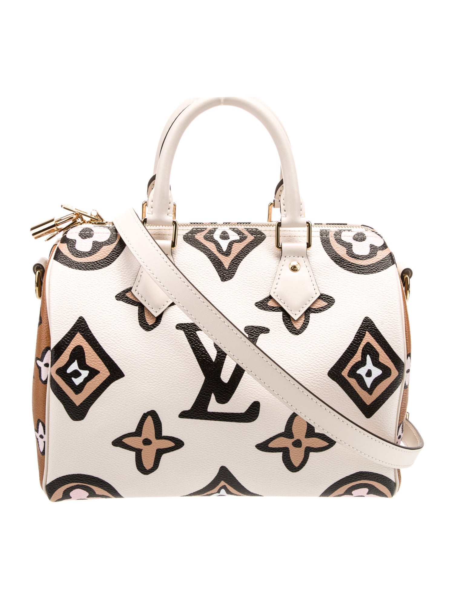 Louis Vuitton LV Monogram Speedy Bandouliere Small