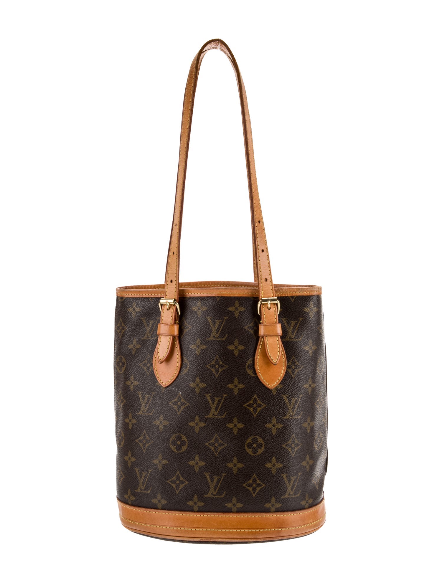 Louis Vuitton LV Monogram Petit Bucket Petit Vintage