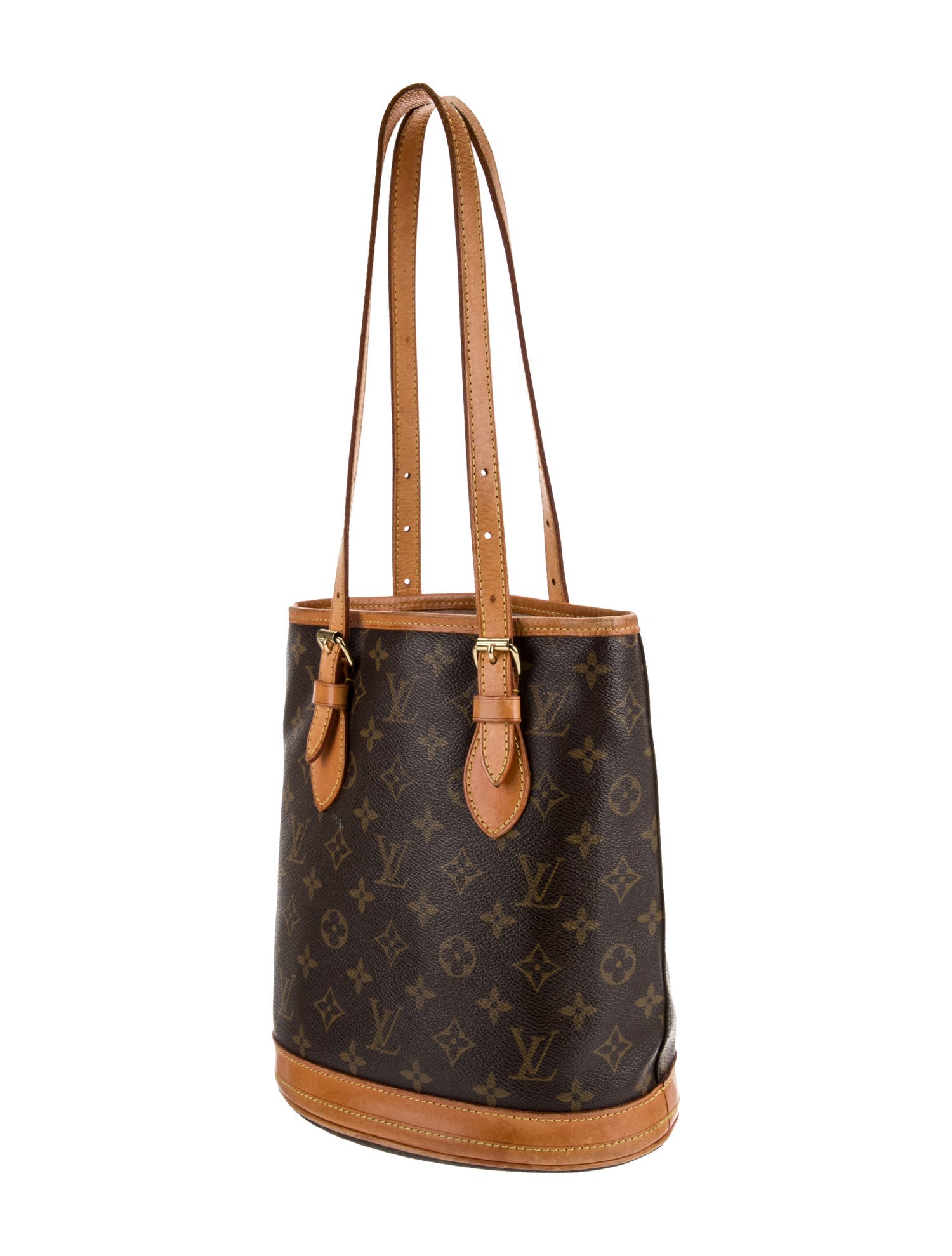 Louis Vuitton LV Monogram Petit Bucket Petit Vintage