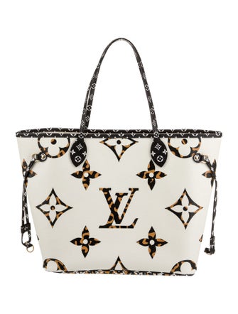 Louis Vuitton Monogram Giant Neverfull w/Pouch MM