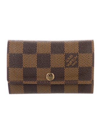 Louis Vuitton Damier Ebene Pattern Key Holder