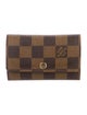 Louis Vuitton Damier Ebene Pattern Key Holder
