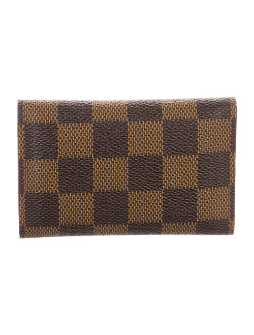 Louis Vuitton Damier Ebene Pattern Key Holder