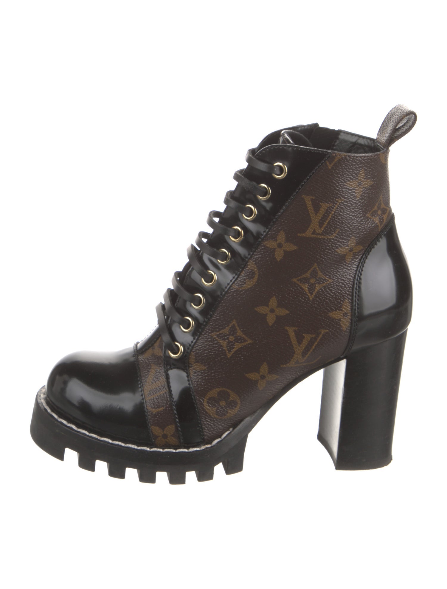 Louis Vuitton 2021 LV Monogram Combat Boots