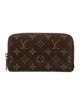 Louis Vuitton 2012 LV Monogram Zippy Compact Wallet