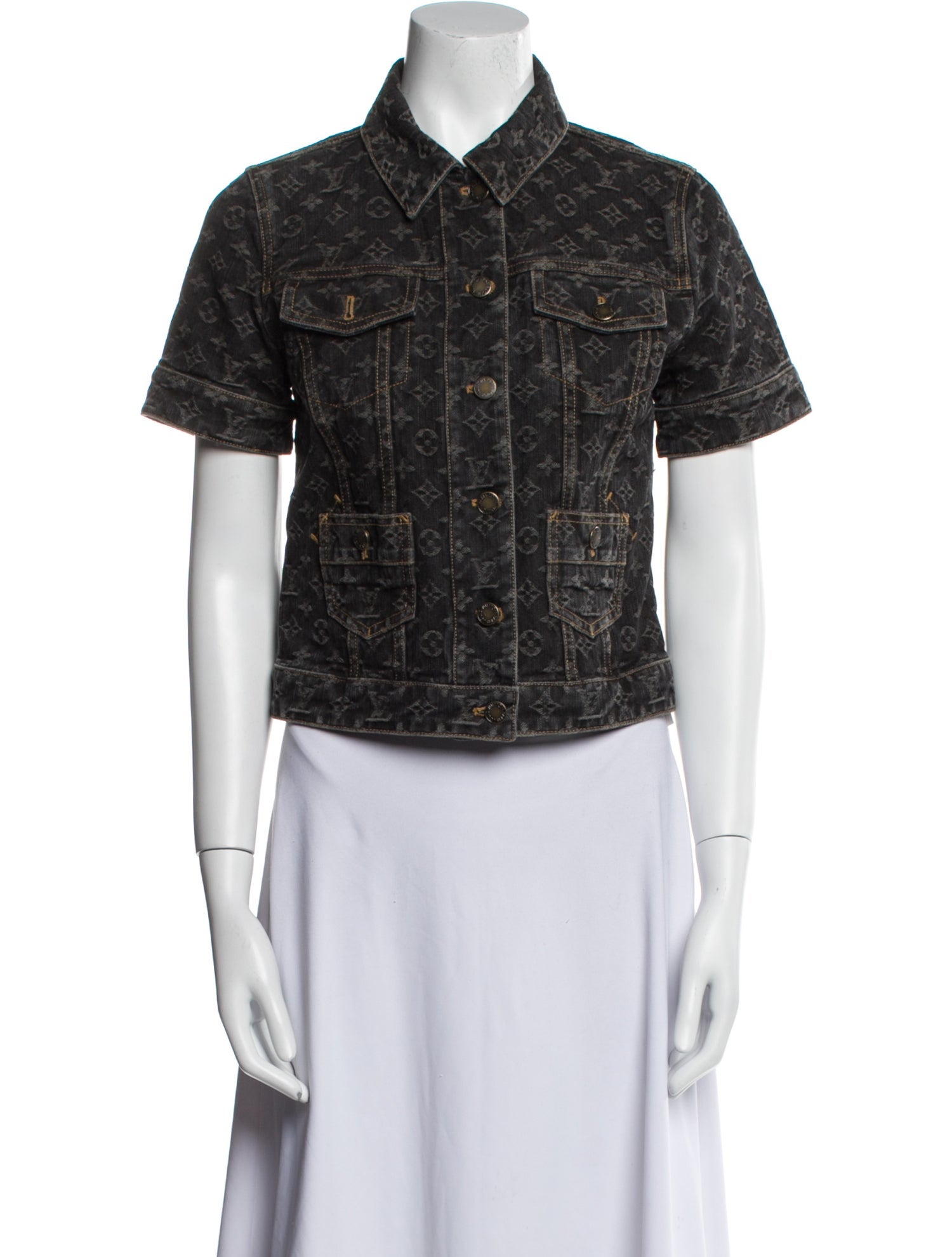 Louis Vuitton Vintage 2008 Denim Jacket