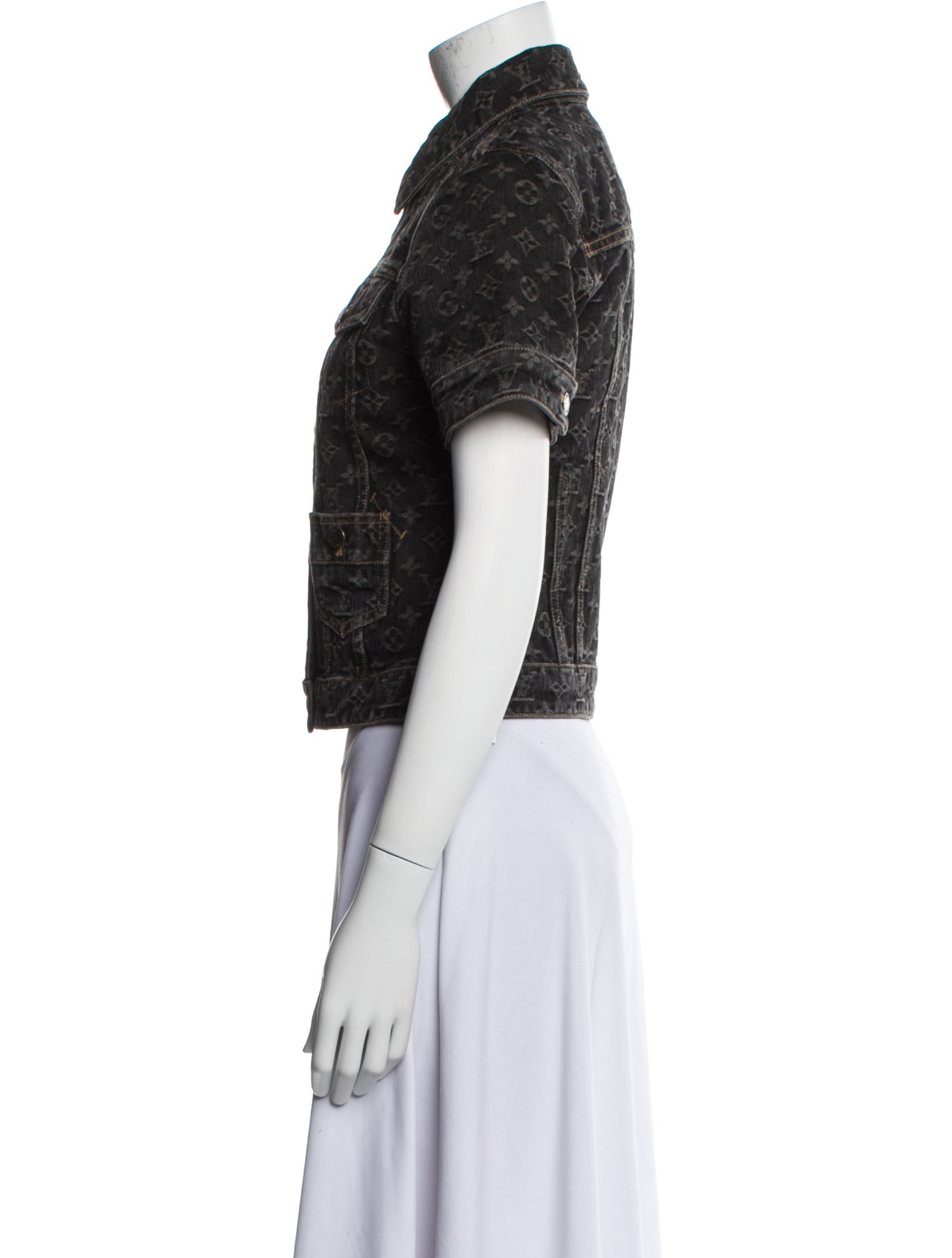 Louis Vuitton Vintage 2008 Denim Jacket