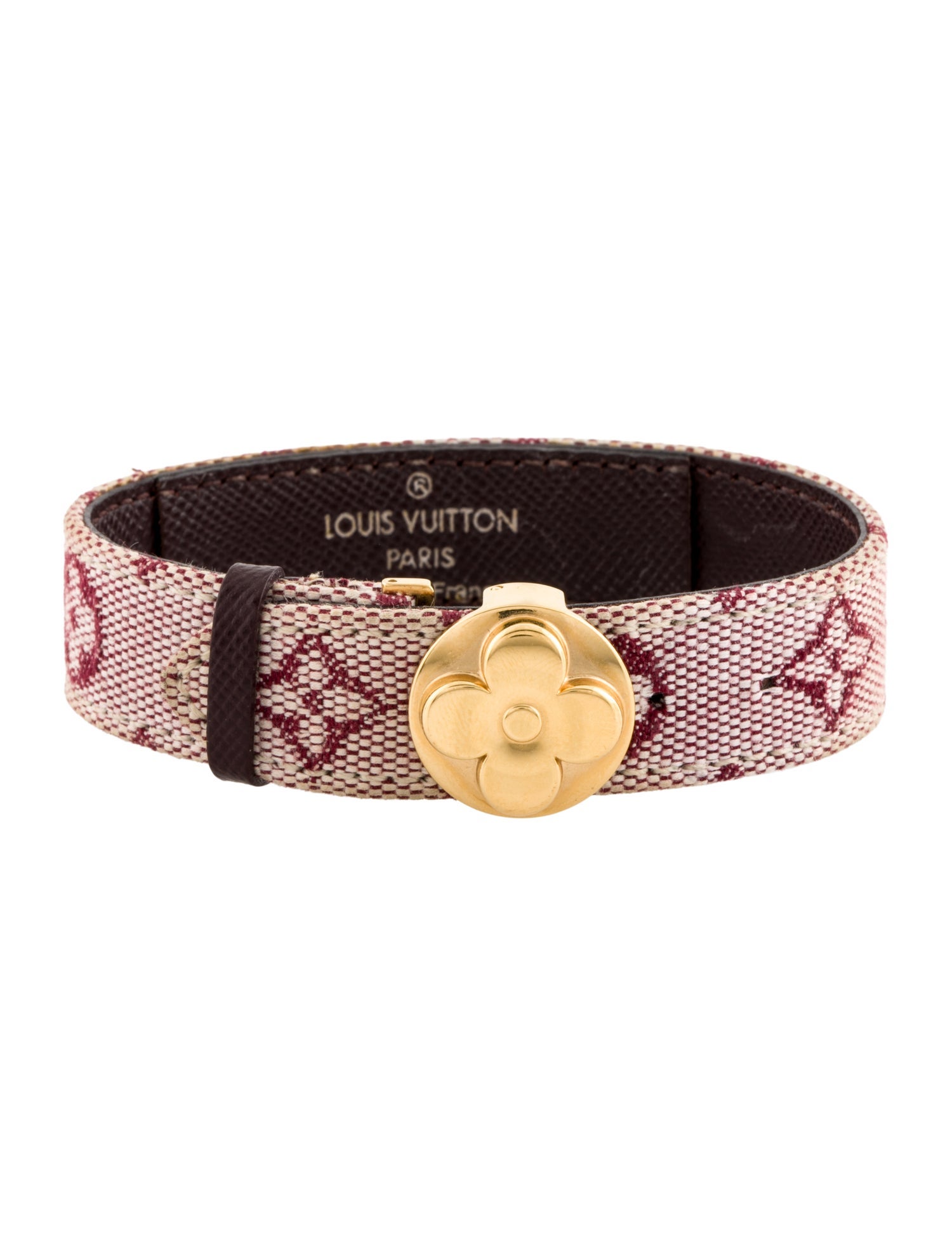 Louis Vuitton Leather Epi Wish Bracelet