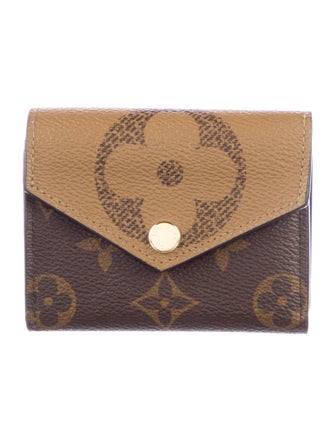 Louis Vuitton LV Monogram Coated Canvas Zoé Wallet