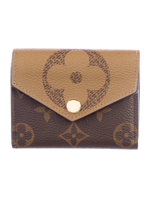 Louis Vuitton LV Monogram Coated Canvas Zoé Wallet