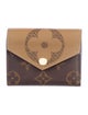 Louis Vuitton LV Monogram Coated Canvas Zoé Wallet
