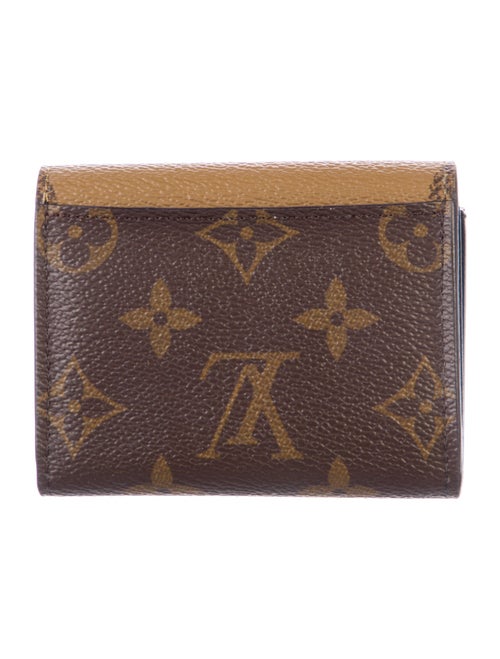 Louis Vuitton LV Monogram Coated Canvas Zoé Wallet