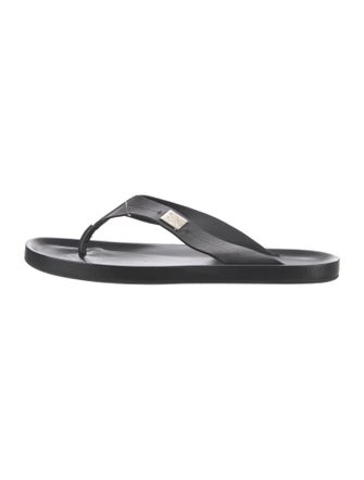 Louis Vuitton Leather Flip Flops