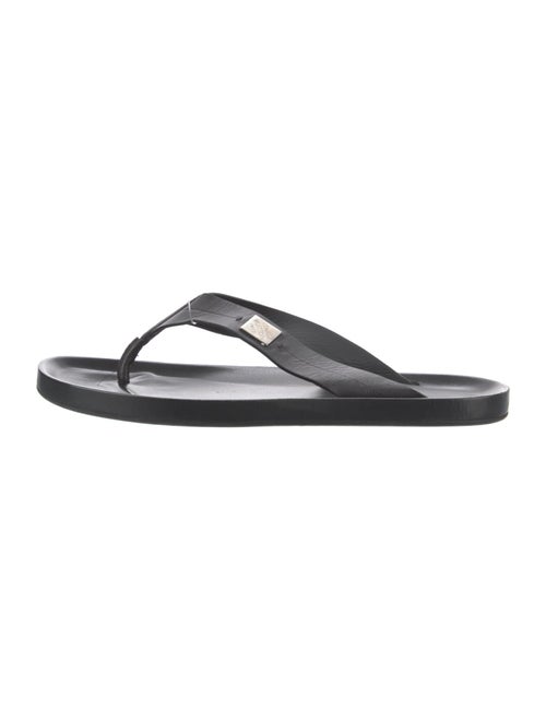 Louis Vuitton Leather Flip Flops