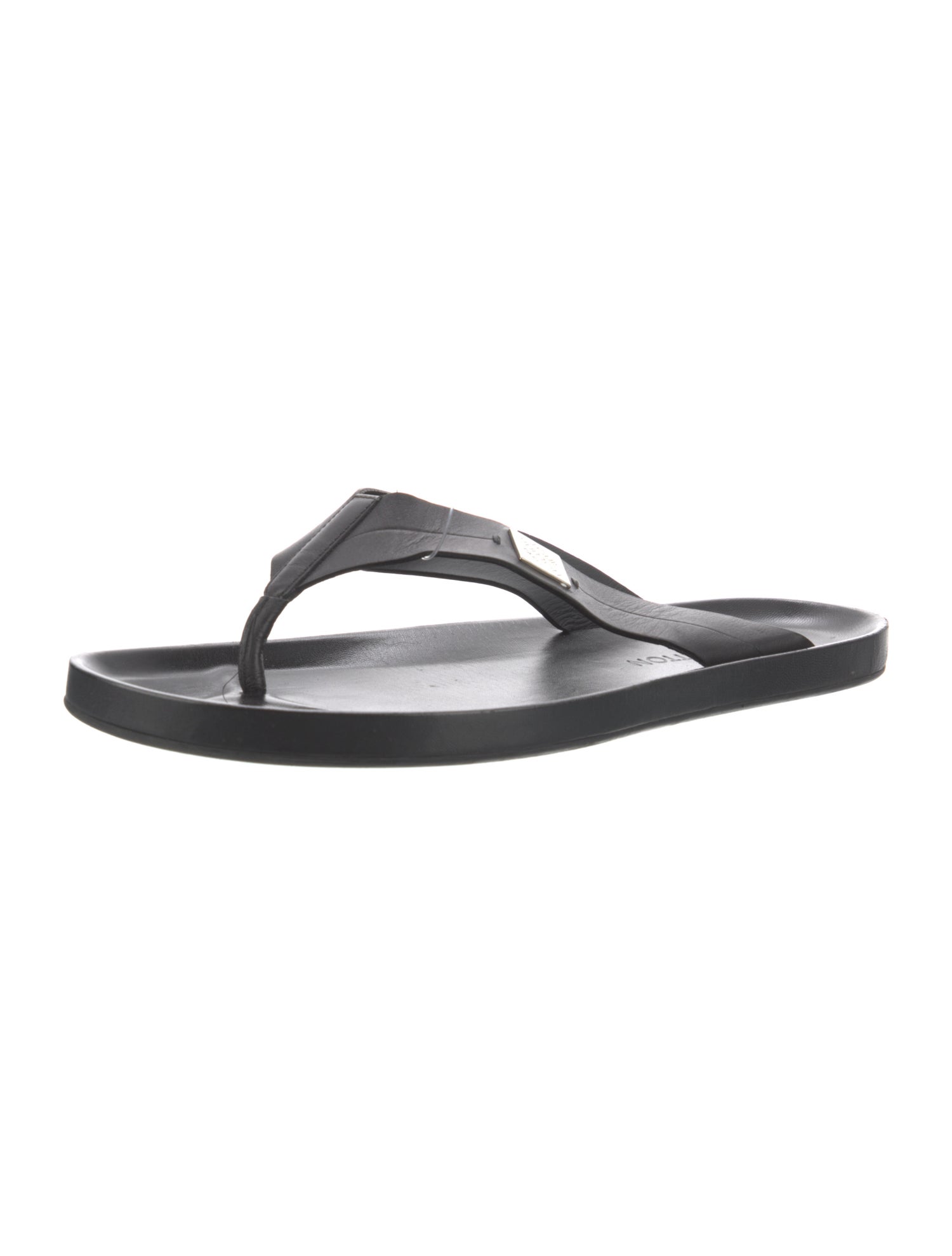 Louis Vuitton Leather Flip Flops