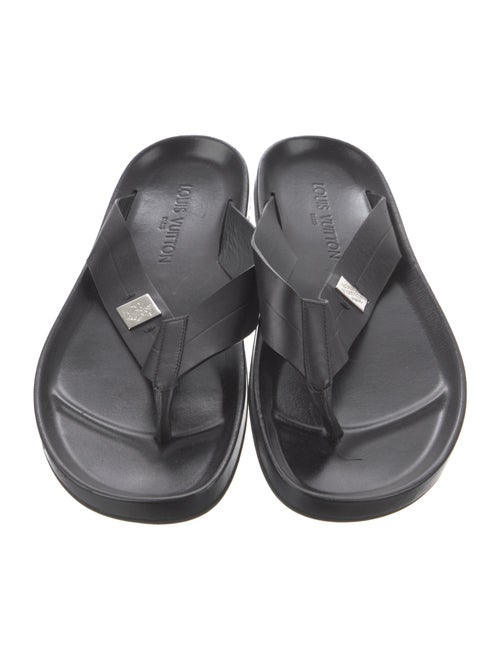 Louis Vuitton Leather Flip Flops
