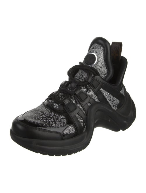 Louis Vuitton LV Monogram Leather Chunky Sneakers