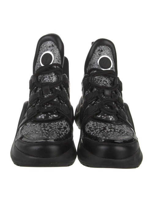 Louis Vuitton LV Monogram Leather Chunky Sneakers