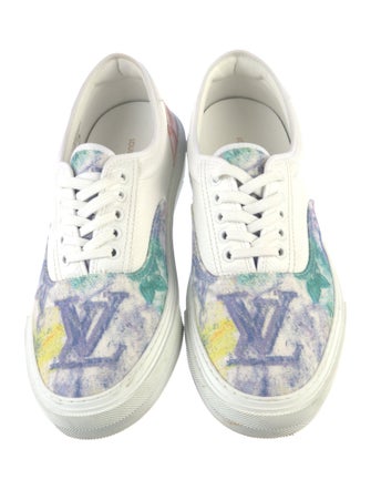 Louis Vuitton Canvas Tie-Dye Print Sneakers