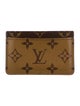 Louis Vuitton 2021 Monogram Reverse Card Holder