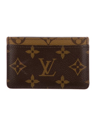 Louis Vuitton 2021 Monogram Reverse Card Holder