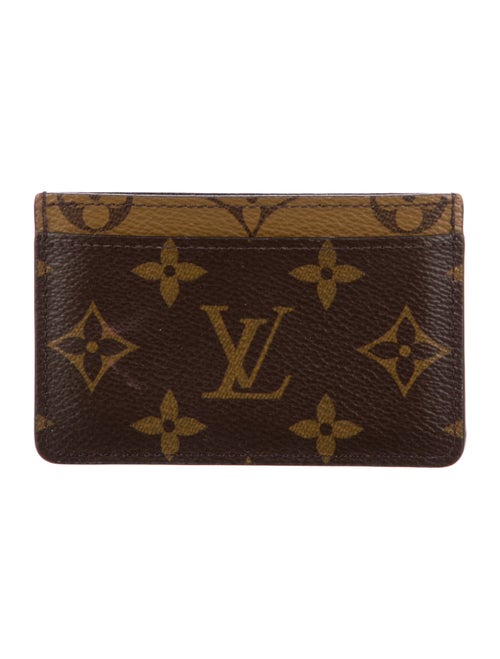 Louis Vuitton 2021 Monogram Reverse Card Holder