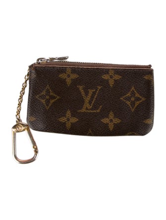 Louis Vuitton Monogram Pochette Cles Key Holder