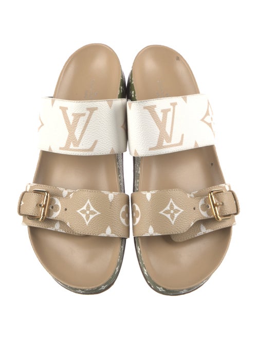Louis Vuitton 2019 Monogram Pattern Slides