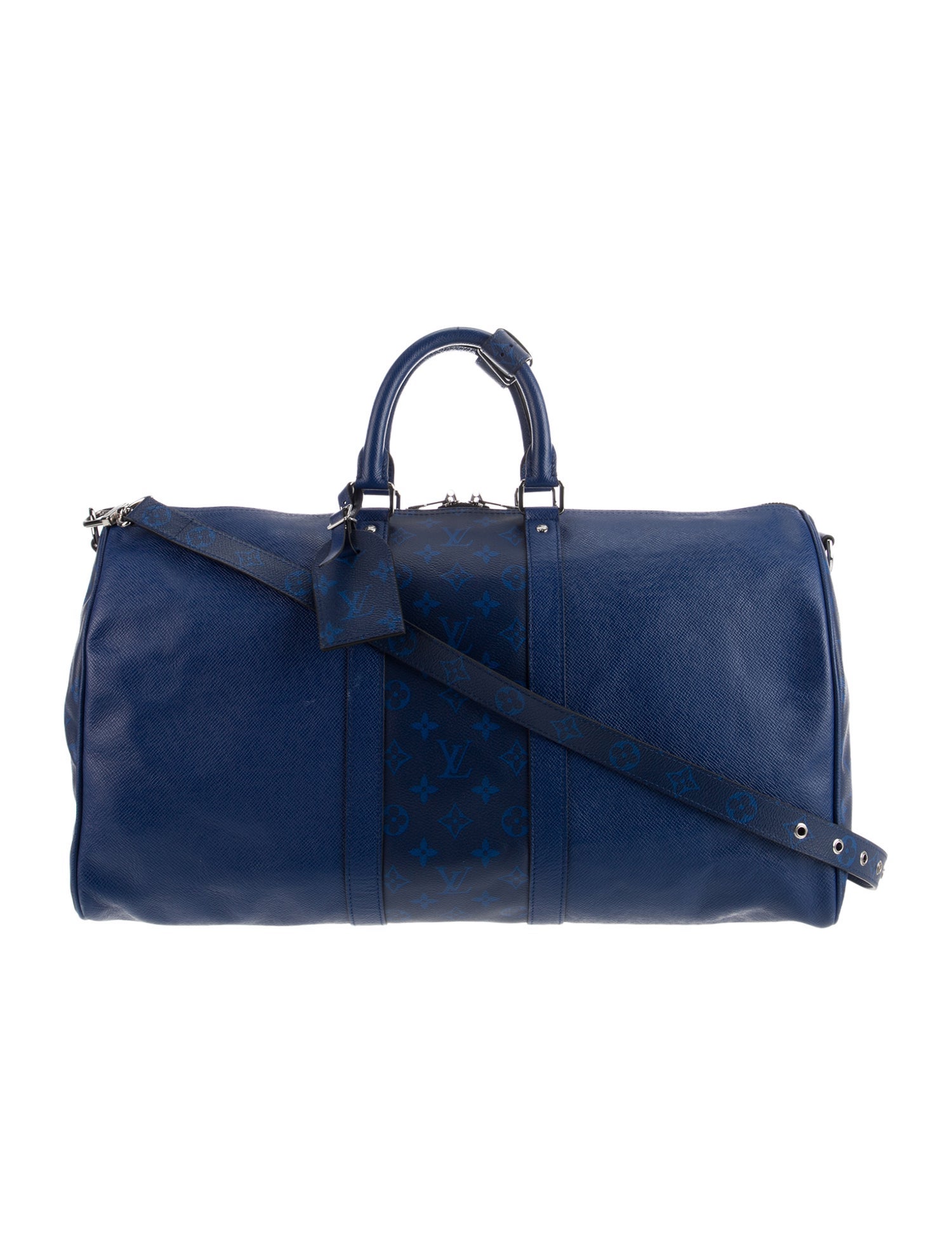 Louis Vuitton Keepall Bandouliere Bag Monogram Taigarama 50