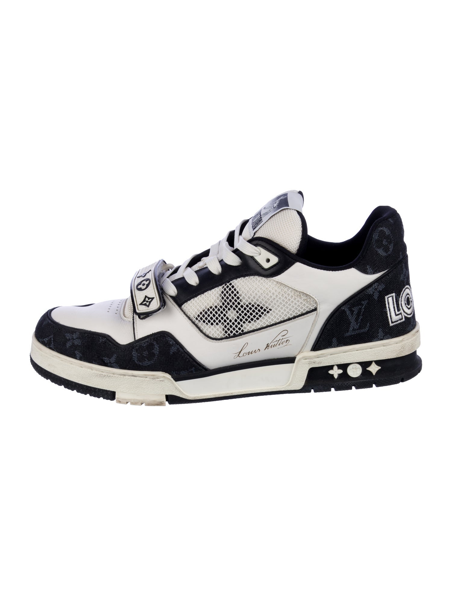 Louis Vuitton LV Monogram Leather Sneakers