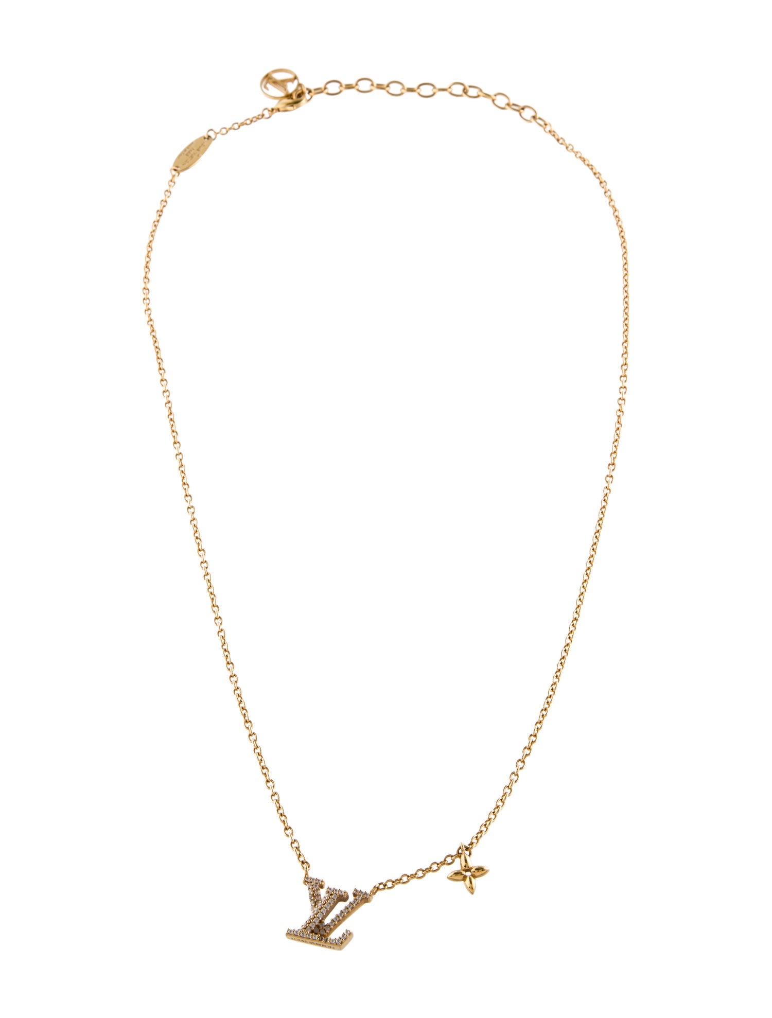 Louis Vuitton Crystal LV Iconic Necklace