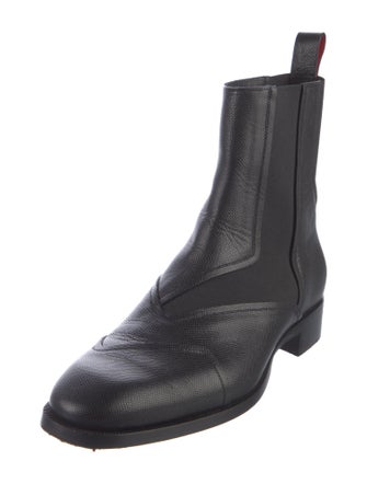 Christian Louboutin Leather Chelsea Boots