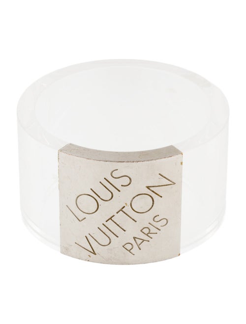 Louis Vuitton Resin Wide Nightclubber Bangle