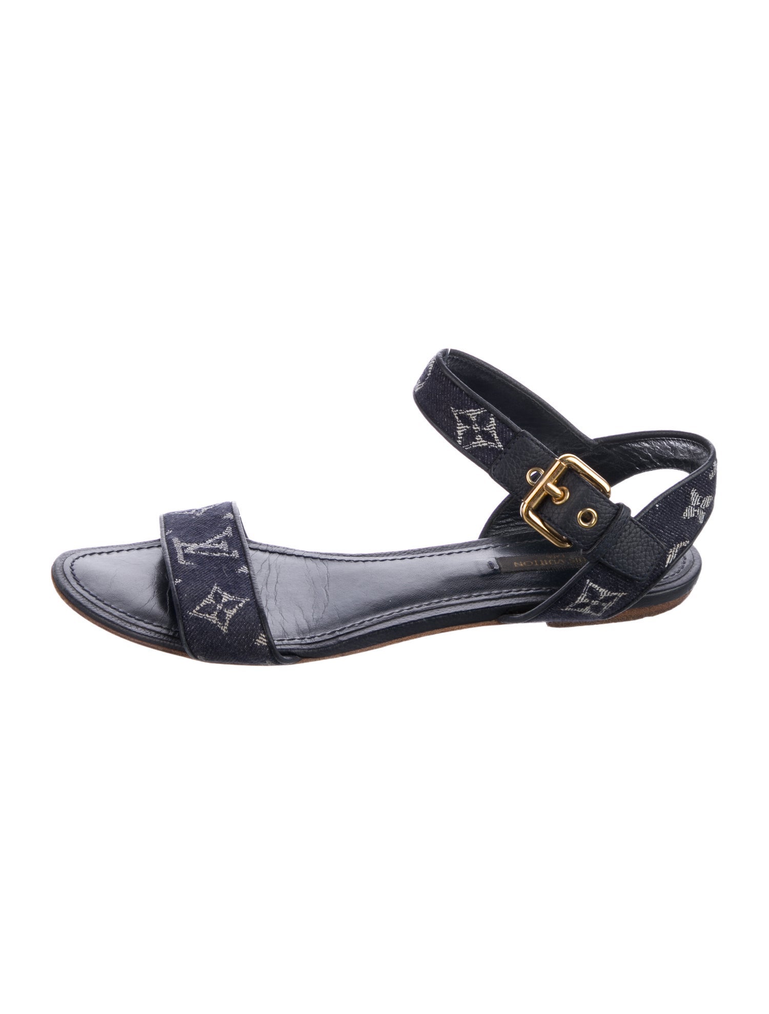 Louis Vuitton LV Monogram Denim Sandals