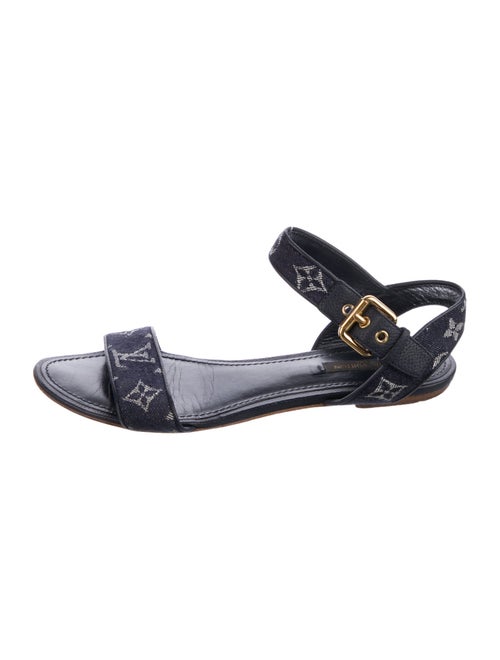 Louis Vuitton LV Monogram Denim Sandals