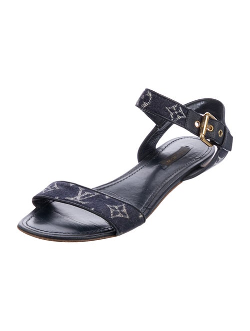 Louis Vuitton LV Monogram Denim Sandals