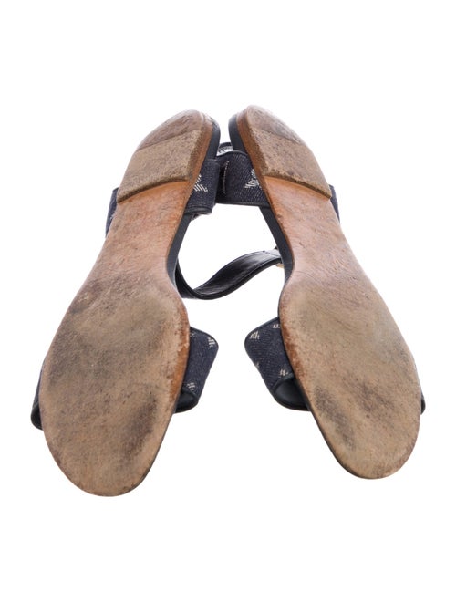 Louis Vuitton LV Monogram Denim Sandals