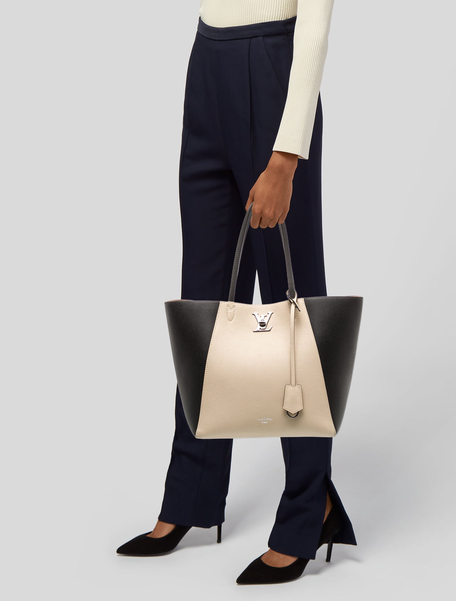 Louis Vuitton Taurillon Leather Lockme Cabas