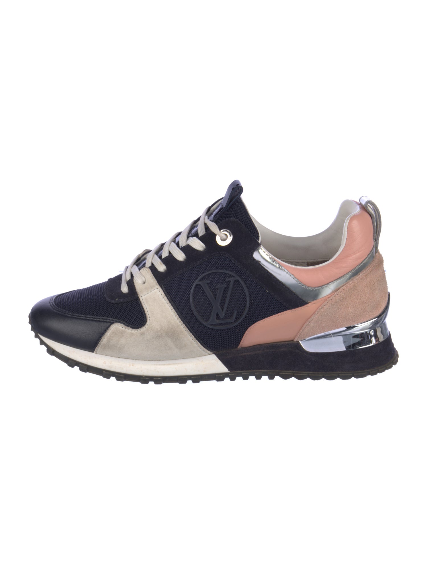 Louis Vuitton Mesh Printed Sneakers