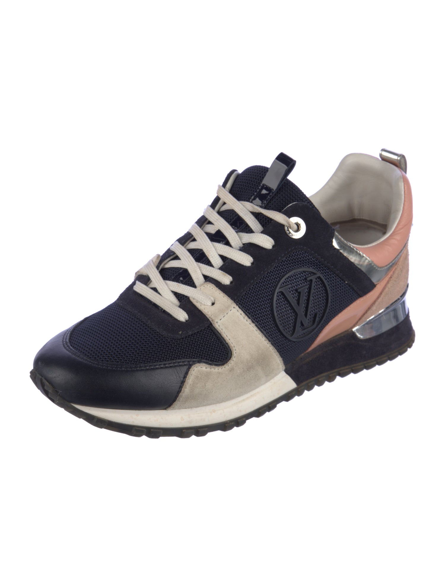 Louis Vuitton Mesh Printed Sneakers