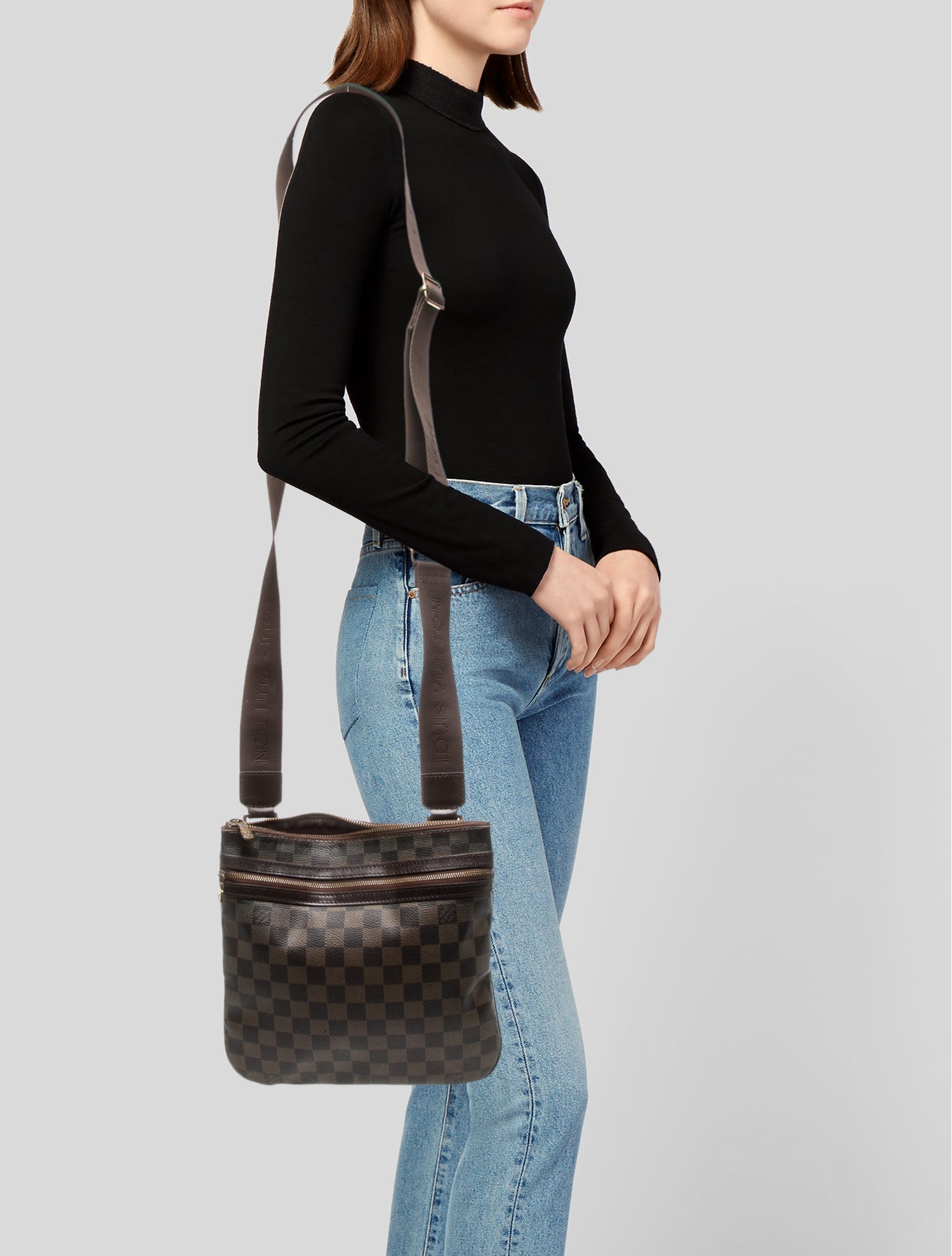 Louis Vuitton Damier Ebene Pochette Bosphore