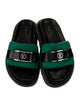 Louis Vuitton Satin Colorblock Pattern Slides