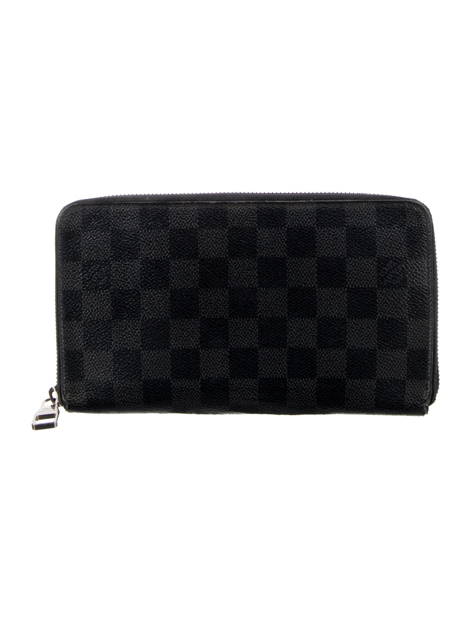 Louis Vuitton 2011 Damier Graphite Pattern Zippy Organizer Wallet