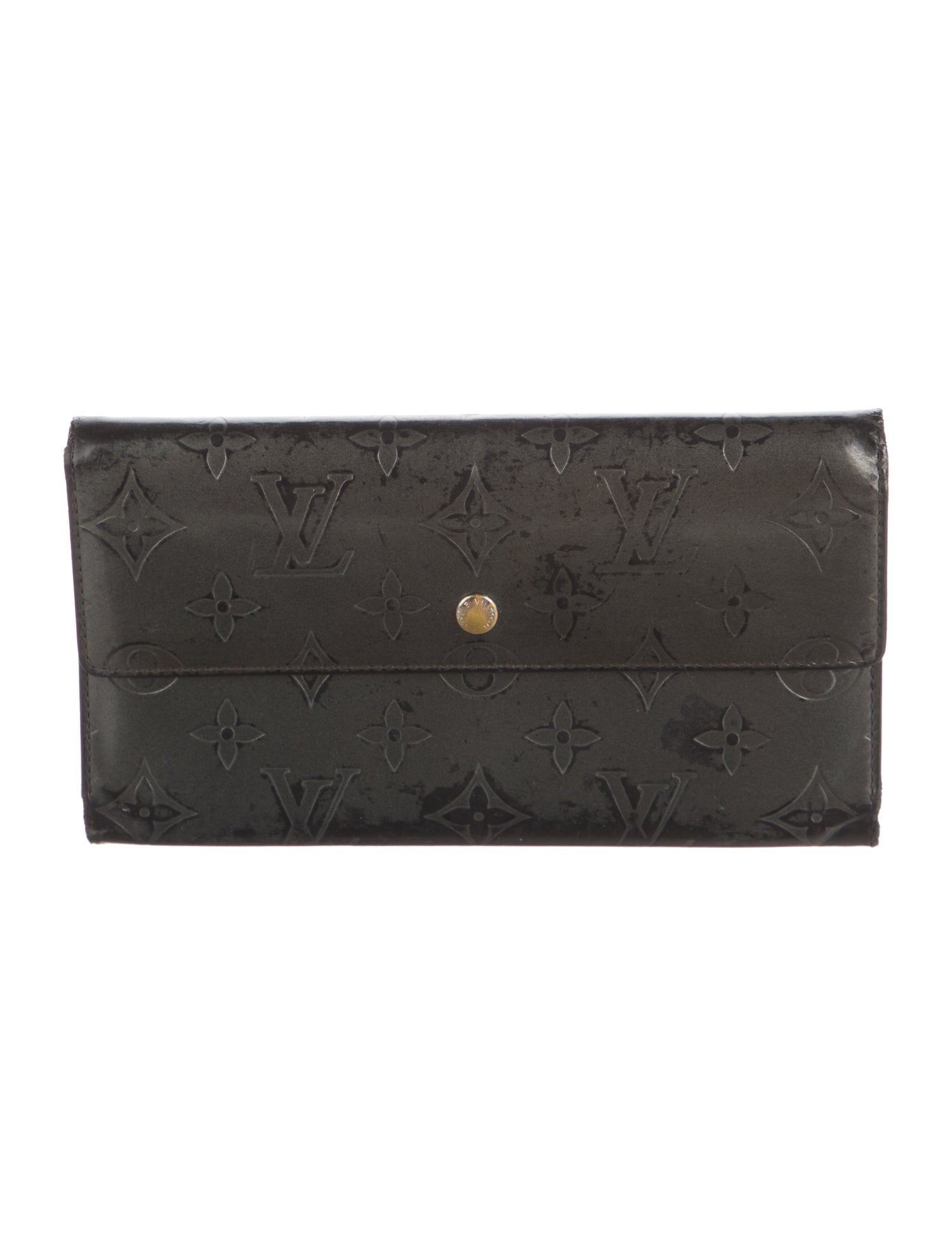 Louis Vuitton Monogram Pattern Leather International Wallet
