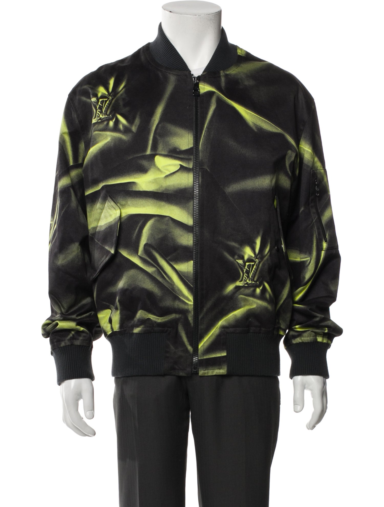 Louis Vuitton 2023 Graphic Print Bomber Jacket