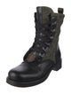 Louis Vuitton LV Monogram Leather Combat Boots