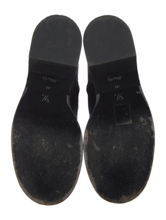 Louis Vuitton LV Monogram Leather Combat Boots