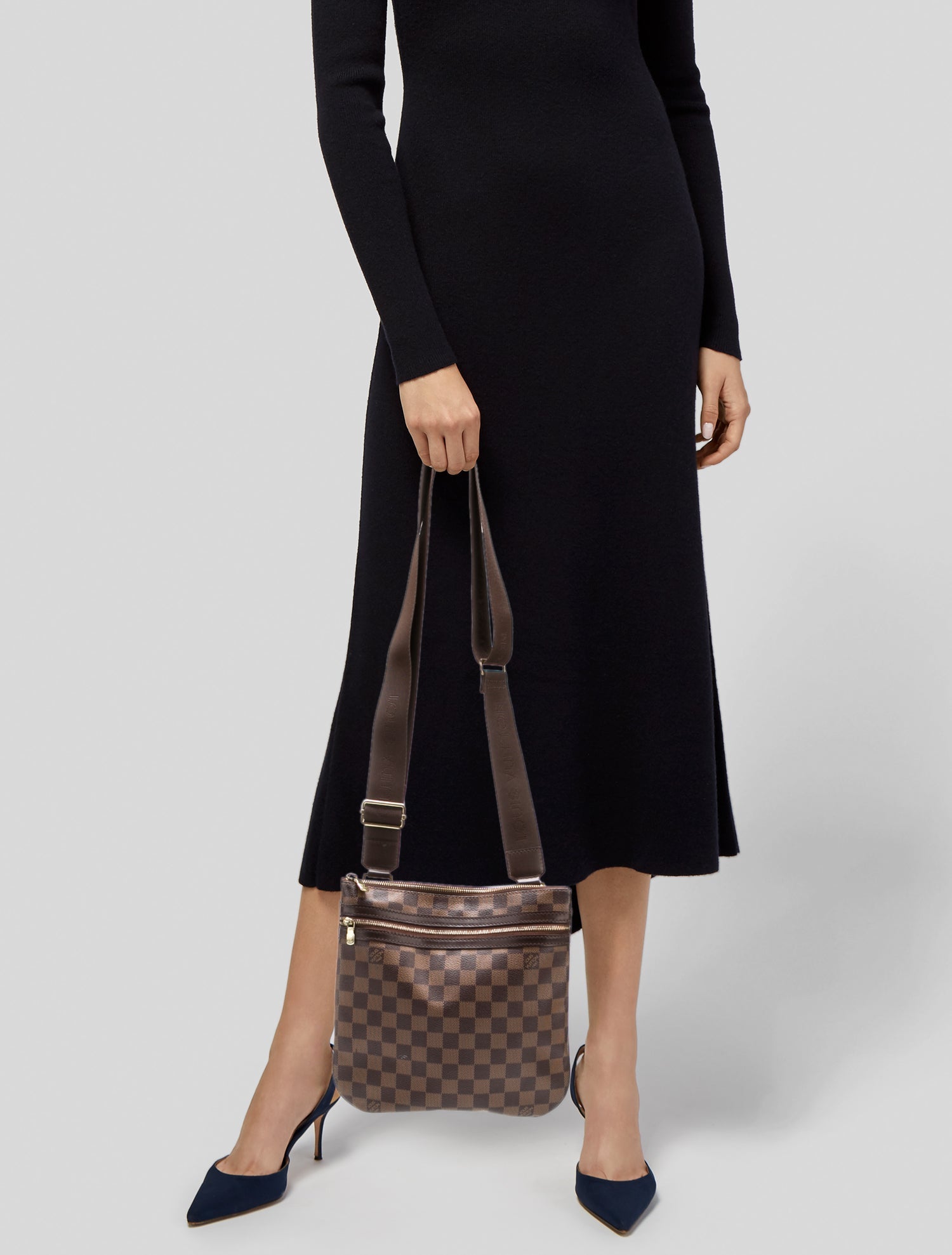 Louis Vuitton Damier Ebene Pochette Bosphore