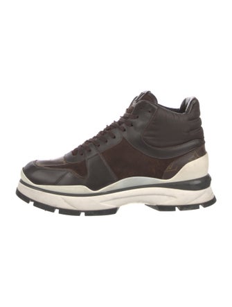 Louis Vuitton LV Monogram Leather Sneakers